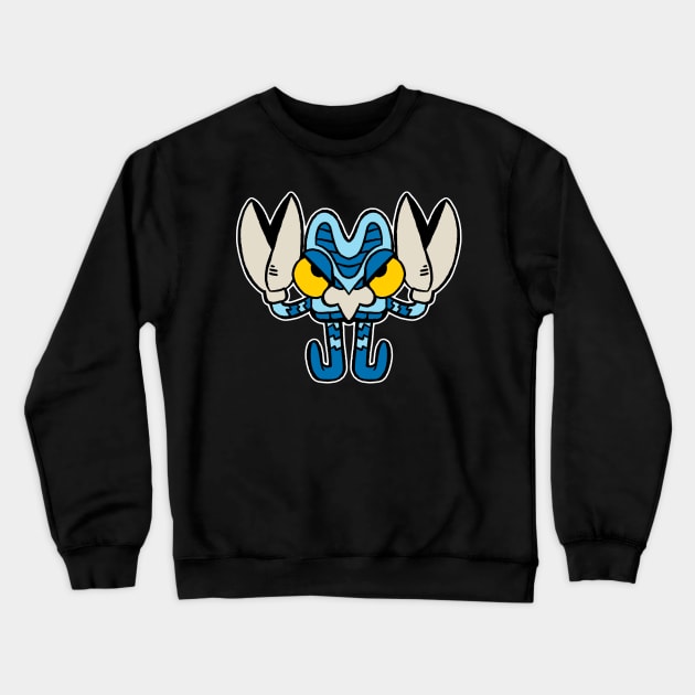 Chibi Baltan Crewneck Sweatshirt by Hojyn